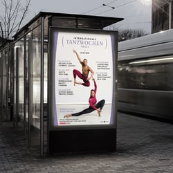 Plakat der Tanzwochen 18/19