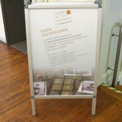 Ausstellung „Gegen das Vergessen – 10 Jahre Stolpersteine in Bad Soden“, AG Stolpersteine in Bad Soden