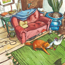 Illustration zu „Das Kapitänshaus“