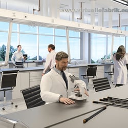 3d-visualisierung Labor