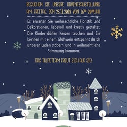Flyer Adventsaustellung 2018
