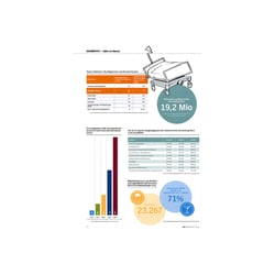 Infografik Rubrik Zahlen des Monats