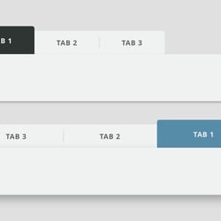 tabs one