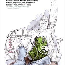 Buchillustration zum Buch „The Call of Cthulhu“ von H.P. Lovecraft