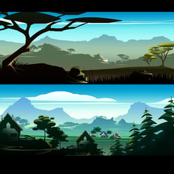 SideKick Cycle - mobile game graphics