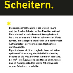 Illustration Postkarte Yello Fail Talk