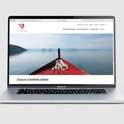 Schöner Erben | Website für eine Ra V. Riedel