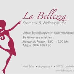 Türschild Grau Kosmetikstudio