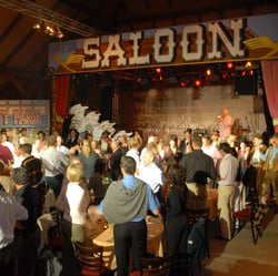 Western Party / Großer Saloon