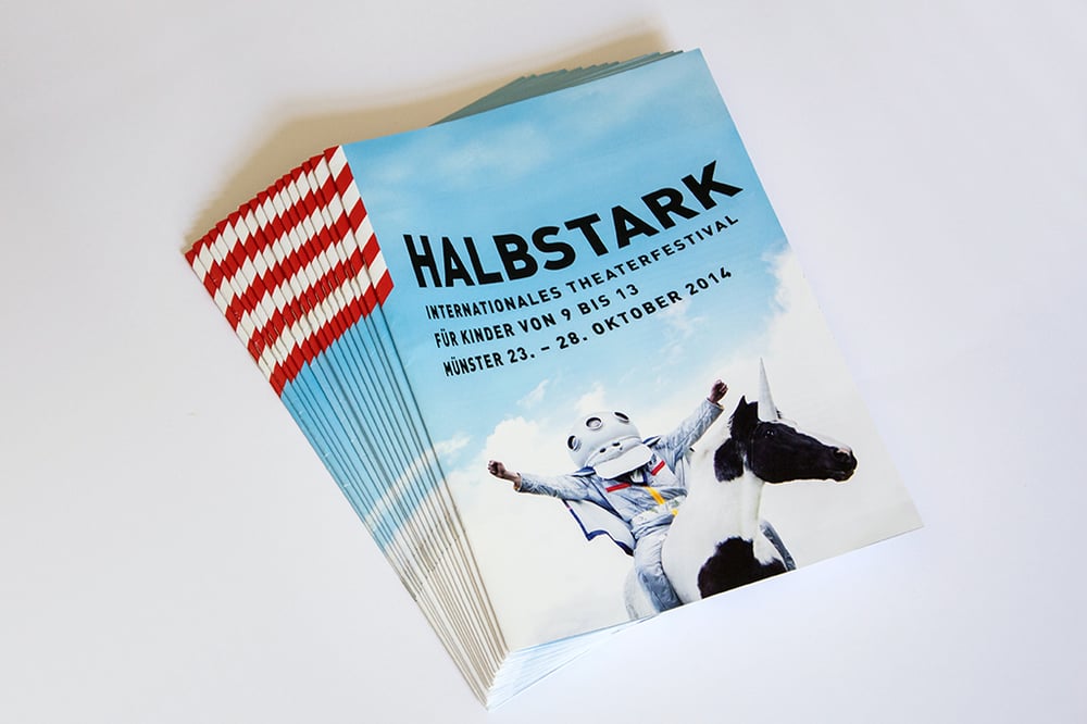 Theaterfestival HALBSTARK, Programmheft