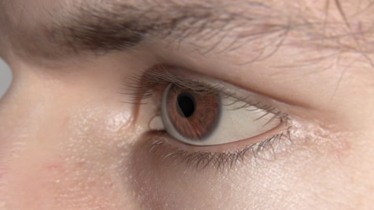 3D Auge für Werbefilm