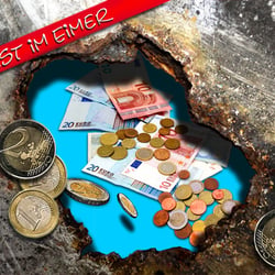 Löcher stopfen, lt. AfD
