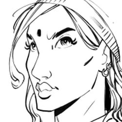 Mantra Comic Book Sunny Character Design