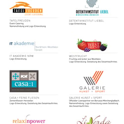 Diverse Logoentwicklungen