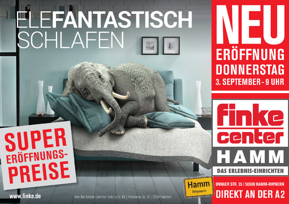 Neueröffnung Möbel Finke
