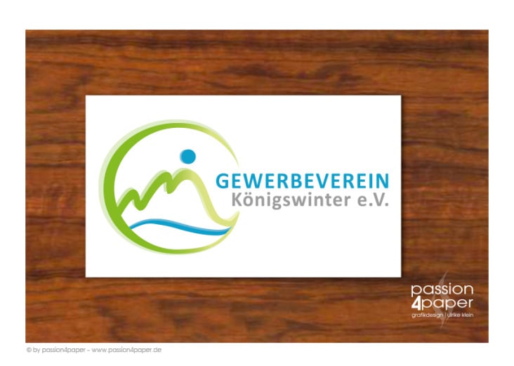 Konzeption und Design eines Logos für einen Gewerbeverein. Motto: 7Berge, Drachen und Handel)
