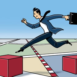 Website-Illustration für Becker + Partner Personalberatung