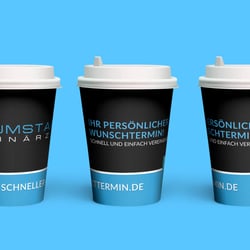 Coffee to go Becher – Schneller-Zahnarzttermin.de