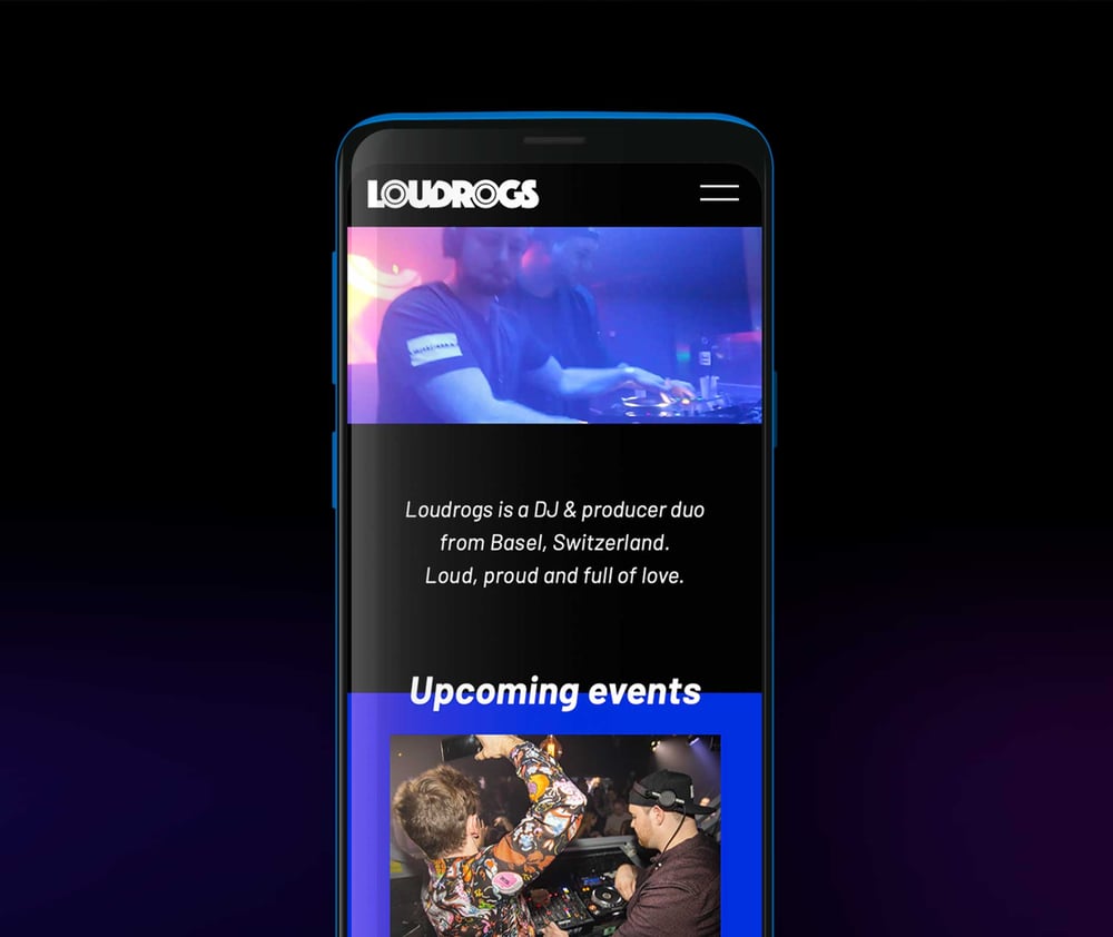 Loudrogs Webdesign Basel