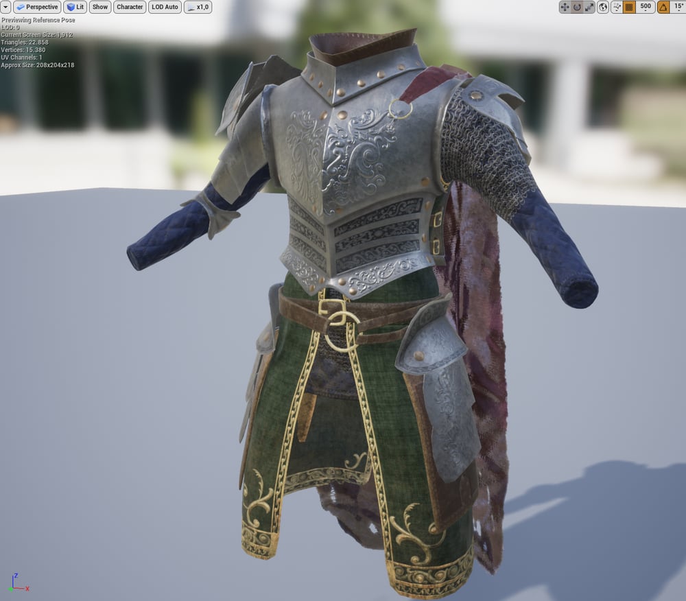 Full Rigged Armor Set 2018