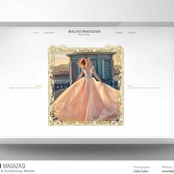 Konzeption & Entwicklung Website – Balayi Couture
