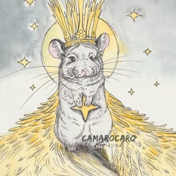 Chinchilla als Christ-Chin