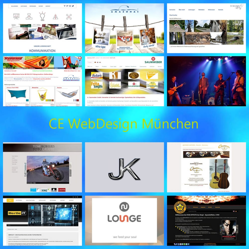 CE WebDesign München | Referenzen I