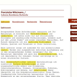 www.franziska-witzmann.de – Detail
