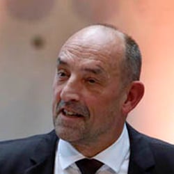 Chef der Bundesagentur für Arbeit Detlef Scheele auf dem Führungskongress in Bonn.