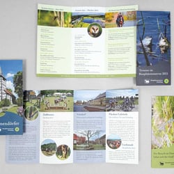 Printdesign für Biosphärenreservat Drömling