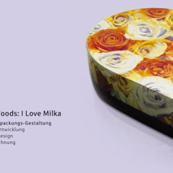 I Love Milka Packaging Design