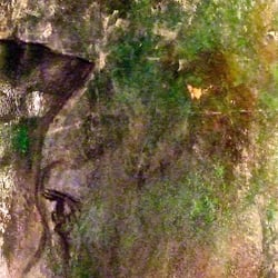 42,5 × 15,2 cm, Mischtechnik