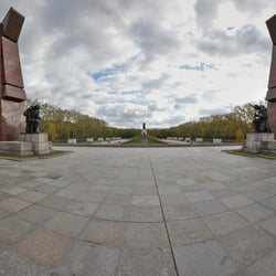 Das Treptower Ehrenmal in Berlin Treptow.