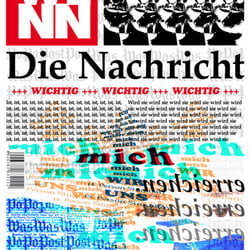 Wenn die Nachricht … WasWasWas PoPoPostPostWas