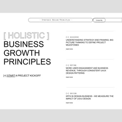 Holistic Business Growth