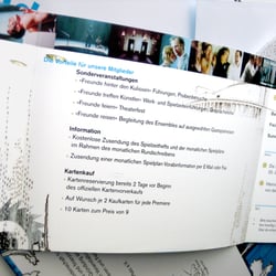 Corporate Design für die Freunde der Schaubühne