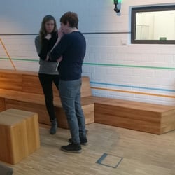 Raumgestaltung und Interior für den inno2grid Showroom final, Berlin 2016