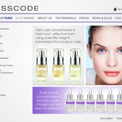 Webdesign „Swisscode UK“