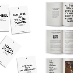 Grafikdesign und Editorial für Schauspielhaus Bochum
