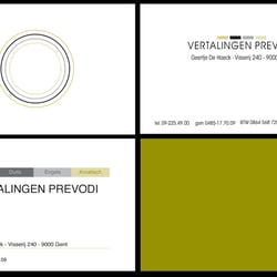 corporate design for translation bureau ’prevodi’