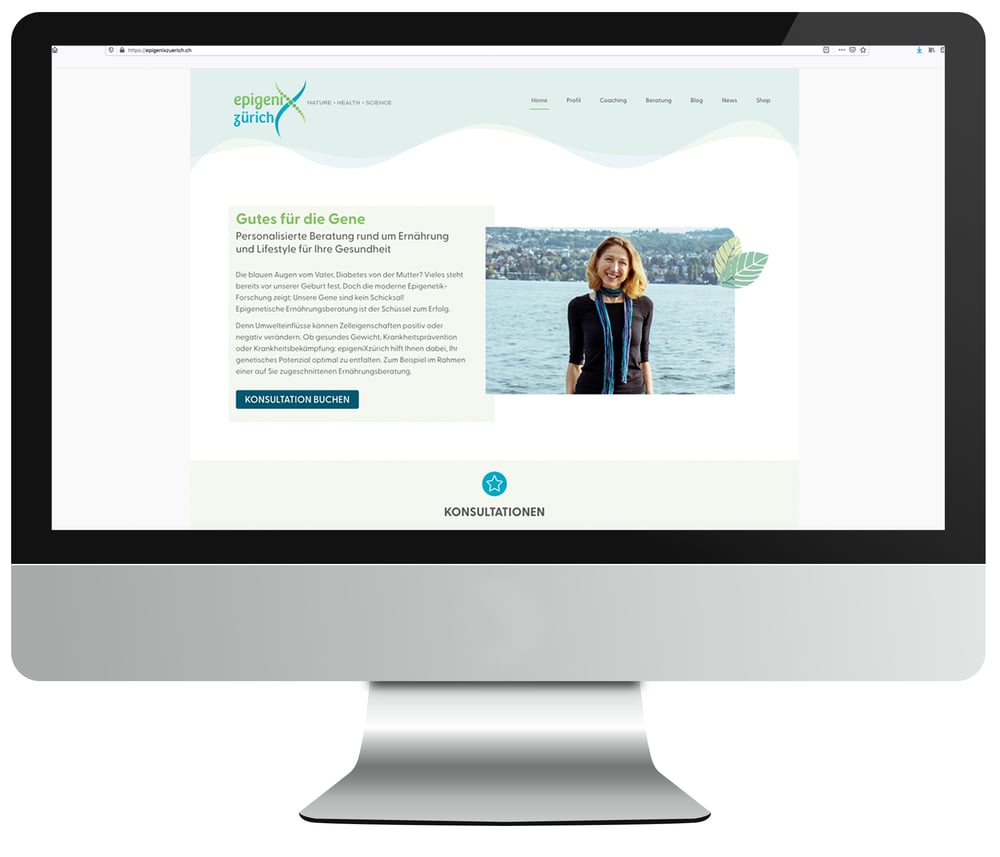 Responsive Webseite