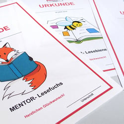 Layout & Illustration Leseurkunden