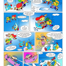Seite 04 –  Lucy, Plitschi, Platsch + Quant – mit Flaute und Pfiff
