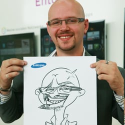 Schnellzeichner/Karikaturist für Messen