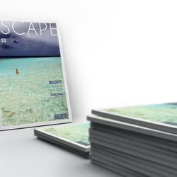 Magazine cover design «Escape: the travelers magazine», 2013