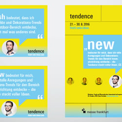 Tendence // Key Visual + Kampagne