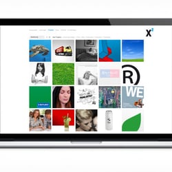 Projektübersicht auf der Website