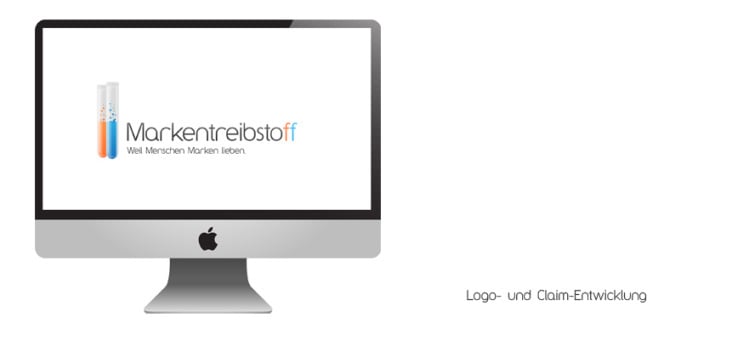 LOGO- UND SLOGAN-ENTWICKLUNG.