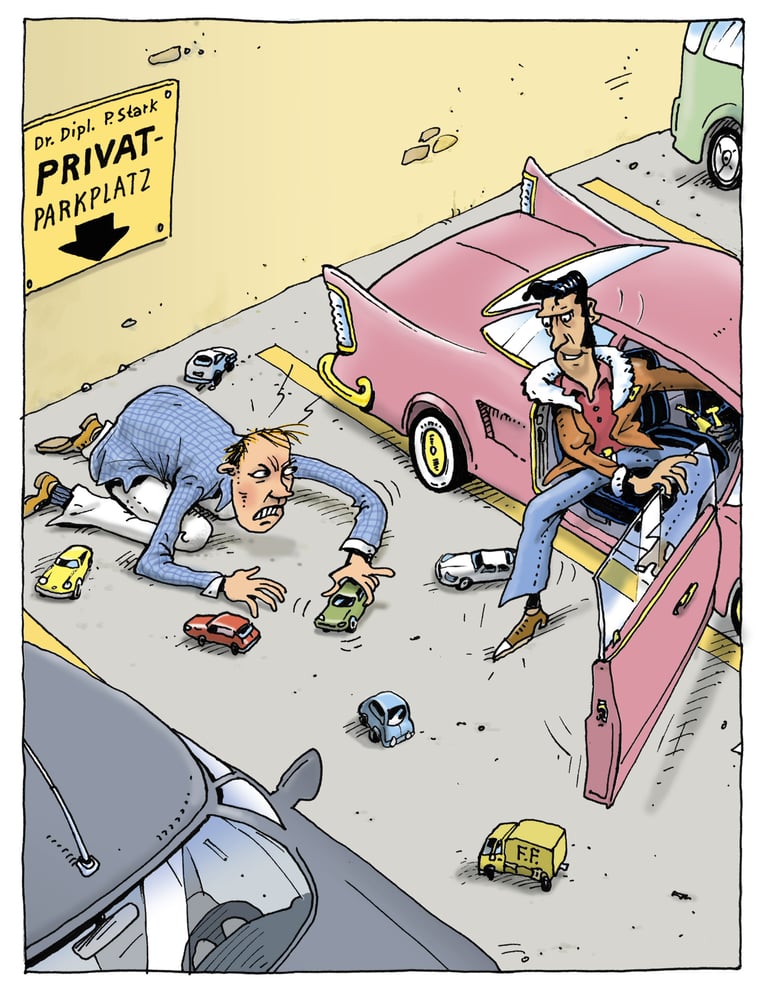 Privatparkplatz