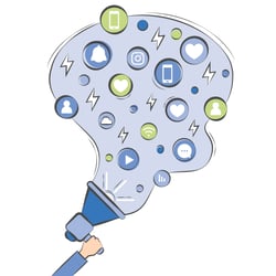 Illustration für „Schule und digitale Demokratie“